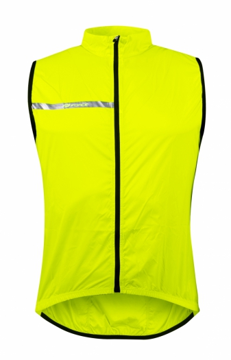 Kamizelka rowerowa FORCE WINDPRO fluo 3XL