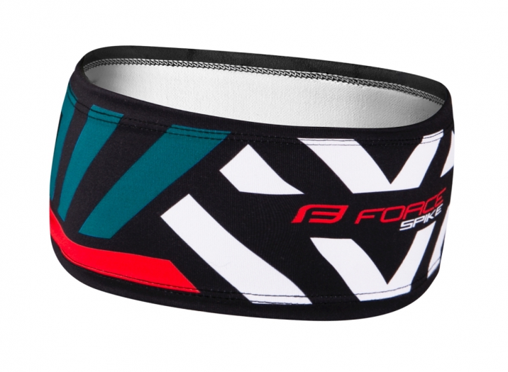 Opaska sportowa FORCE SPIKE niebiesko-czerwona UNI