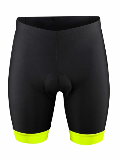Spodenki dziecięce FORCE KID-2 czarno-fluo