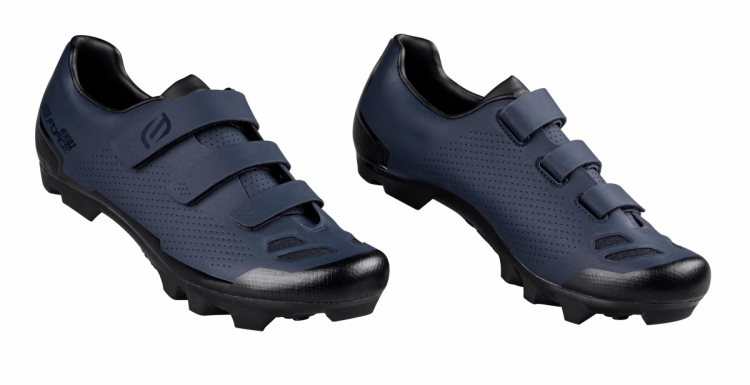 Buty rowerowe FORCE MTB HERO 2 niebieskie 39