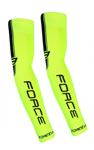 Rękawki/ocieplacze na ręce FORCE trykot unisex fluo S/M