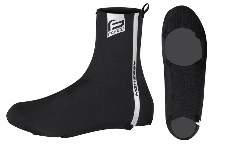 Ochraniacze na buty FORCE HIGH EASY czarne L