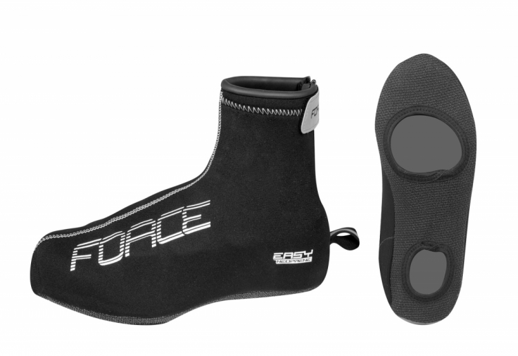 Ochraniacze na buty FORCE NEOPRENE EASY czarne XXL