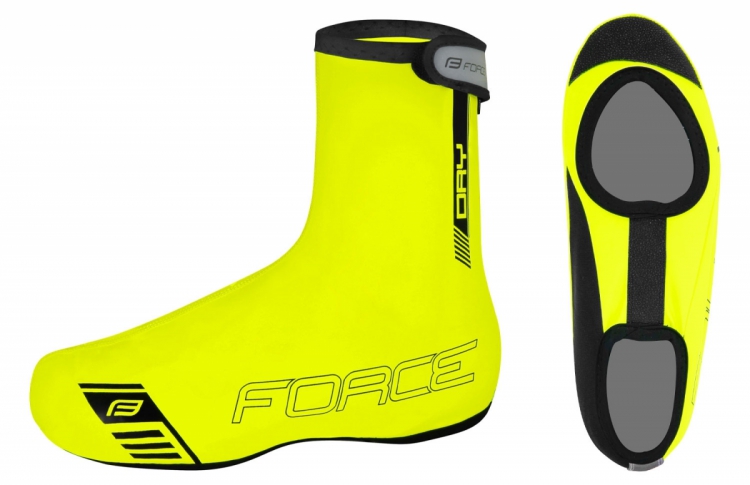 Ochraniacze na buty FORCE PU DRY ROAD fluo L