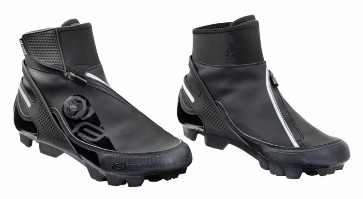 Buty rowerowe zimowe FORCE MTB GLACIER czarne 40