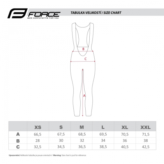 Spodenki bez wkładki Force Reflex Line Lady L
