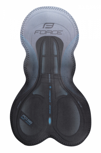 Spodenki z wkładką FORCE REFLEX LINE czarne M
