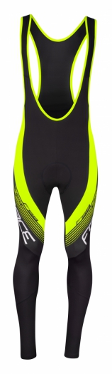 Spodnie z wkładką Force F58 czarno-fluo L