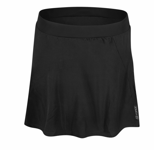 Spódnica z wkładką FORCE DAISY, czarna XS