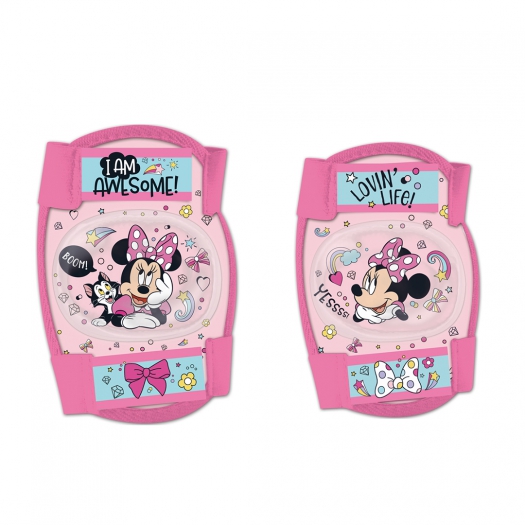 Ochraniacze rowerowe kolana i łokcie Disney Minnie