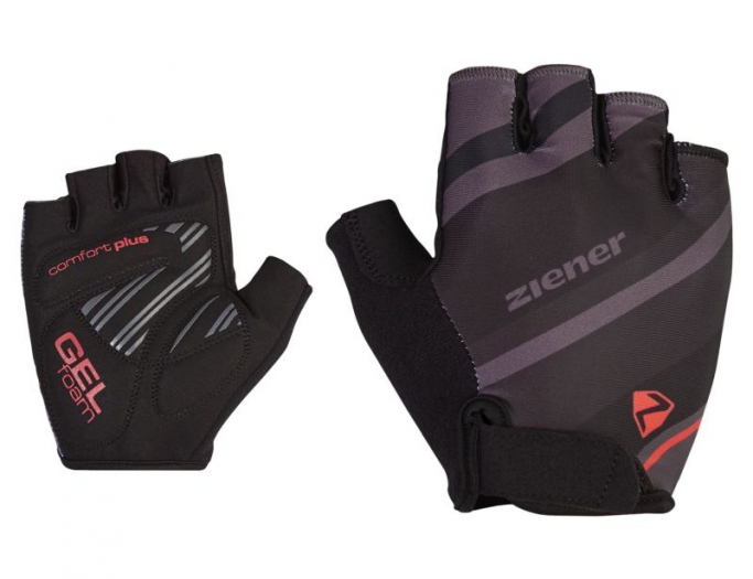 Rękawiczki rowerowe Ziener Crizy lady black 6.5