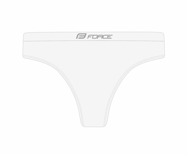 Bielizna damska-brazyliany 3 pak, biała XL-XXL