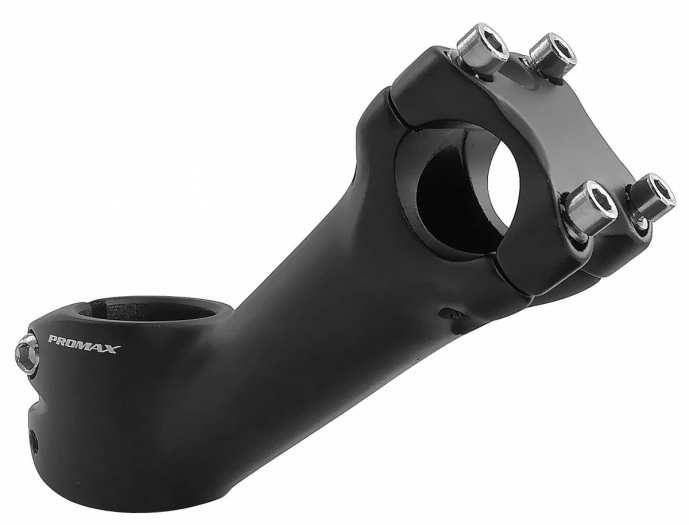 Mostek rowerowy Promax 28,6/25,4mm czarny mat 
