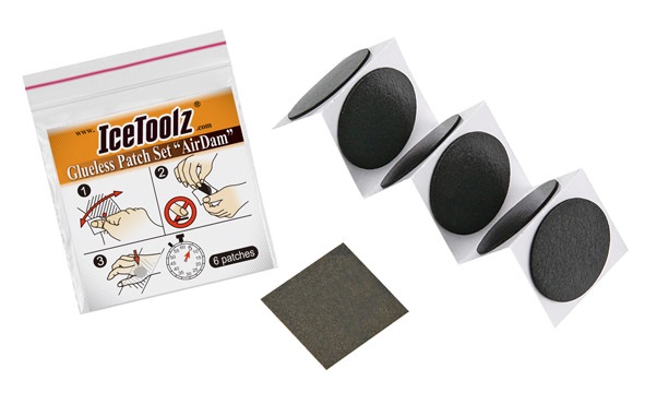 Łatki do dętek Icetoolz na zimno komplet 6 sztuk