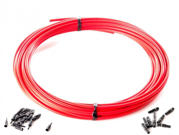 Pancerz linki hamulca Jagwire keb-sl 10m czerwony - E