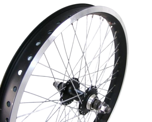 Koło rowerowe tylne 20 BMX 48H czarne m14 - E