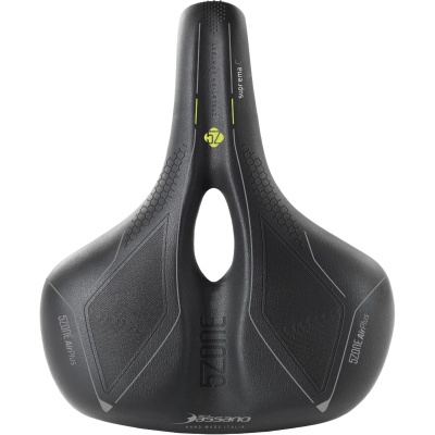 Siodło Selle Bassano Suprema 5zone EL City czarne