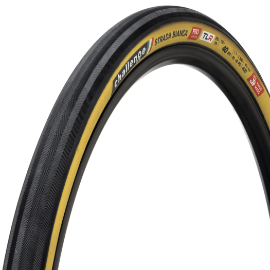Opona rowerowa Challenge Strada Bianca 700x40c - E