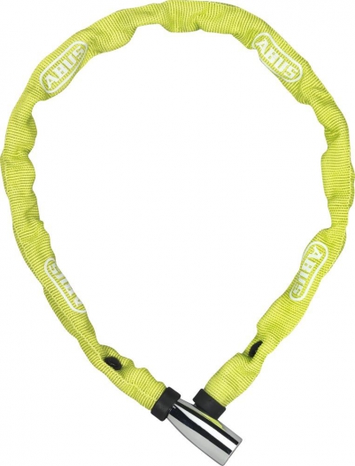 Zapięcie rowerowe Abus łańcuch 1500/60 limonkowe