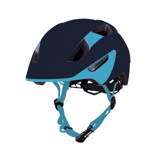Kask rowerowy dziecięcy Force Akita niebieski XS/S