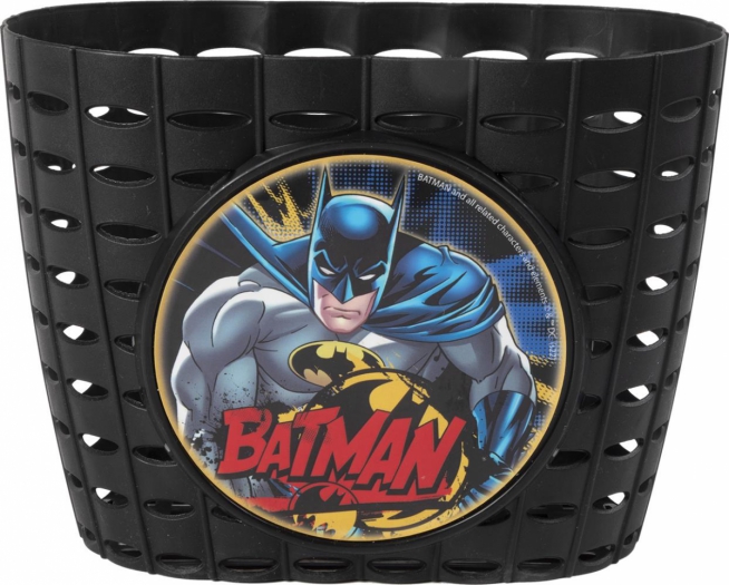 Koszyk rowerowy dziecięcy przedni Batman - B
