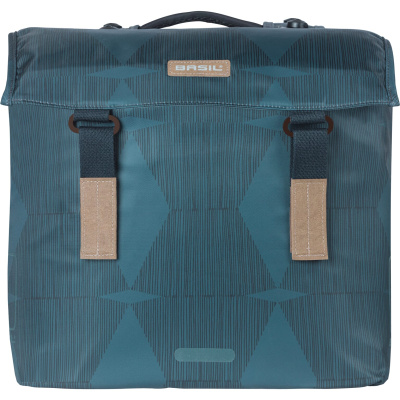 Torba rowerowa Basil Elegance niebieska MIK 40-49L