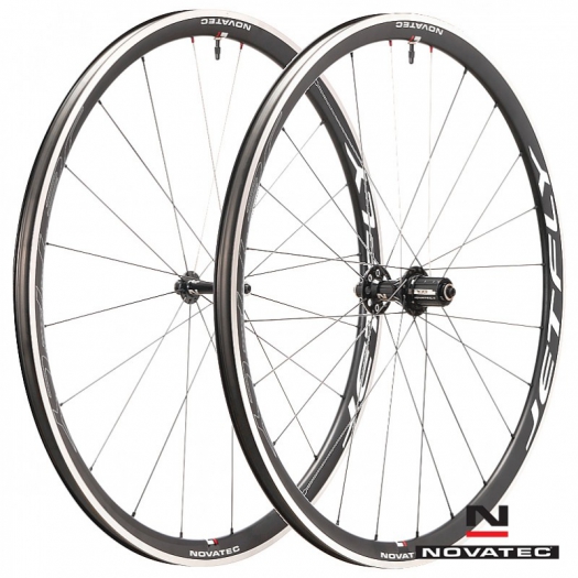 Zestaw kół Novatec JETFLY U4.0 700C;Alu;QR;Szosa
