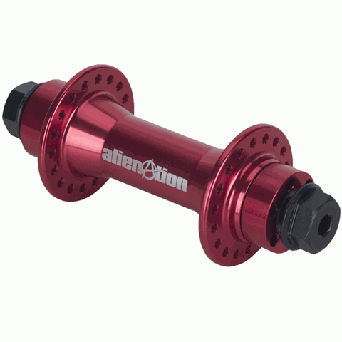 Piasta BMX Alienation przednia 36H czerwona