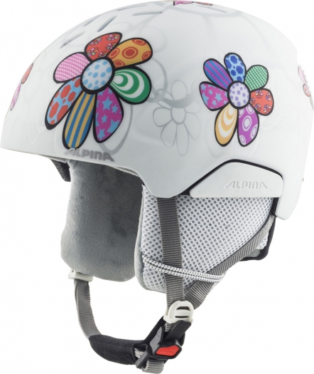 Kask Alpina narciarski Pizi biały 51-55