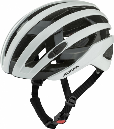 Kask rowerowy Alpina Ravel white gloss 55-59
