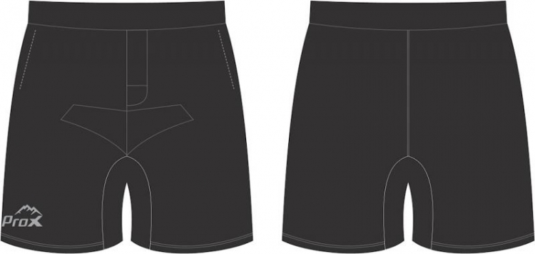 Spodenki szorty rowerowe Prox XL męskie szare 