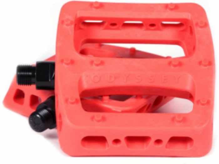 Pedały rowerowe Odyssey Twisted PRO PC czerwony