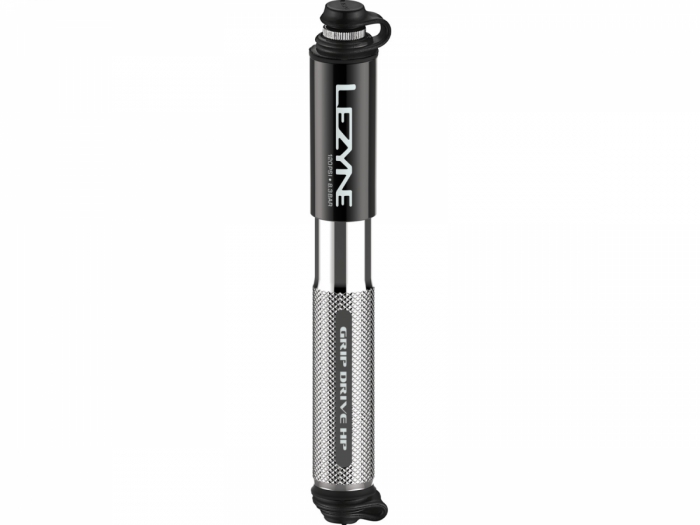 Pompka ręczna Lezyne Grip Drive HP srebrna