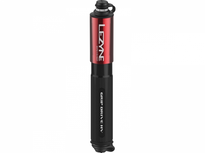 Pompka ręczna Lezyne Grip Drive Hv mała czerwona
