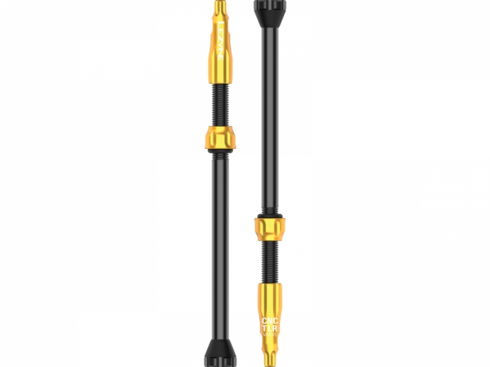 Zawór bezdętkowy Lezyne Tubeless CNC 80mm złoty