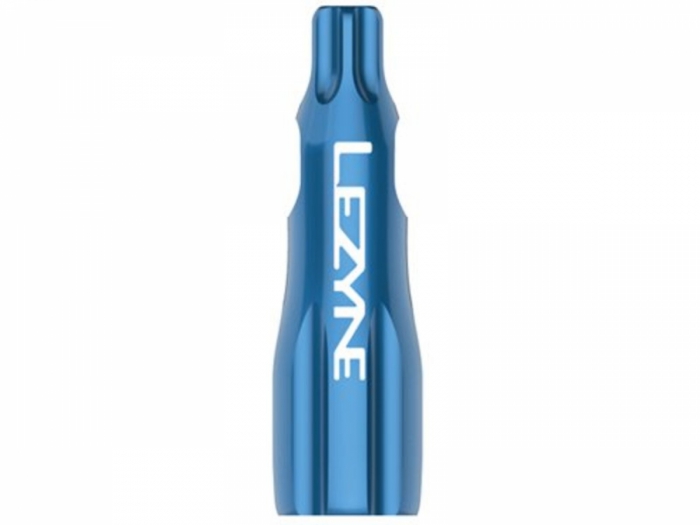 Nakrętka na wentyl Lezyne Valve CNC Niebieski