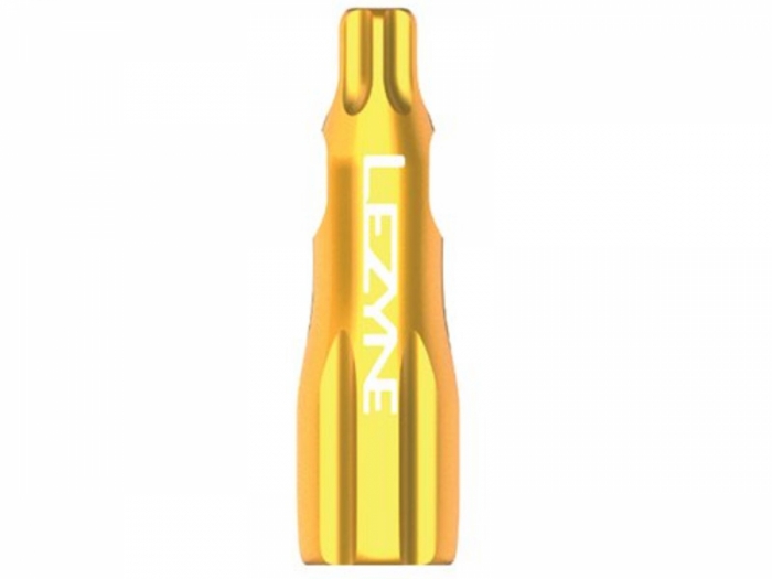 Nakrętka na wentyl Lezyne Valve CNC Złoty 
