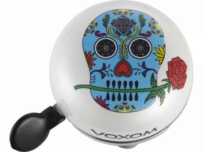 Dzwonek rowerowy Voxom KL22 czaszki