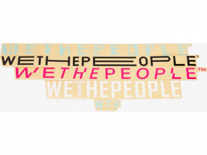 Zestaw naklejek Wethepeople Stickerset 4Big 2022