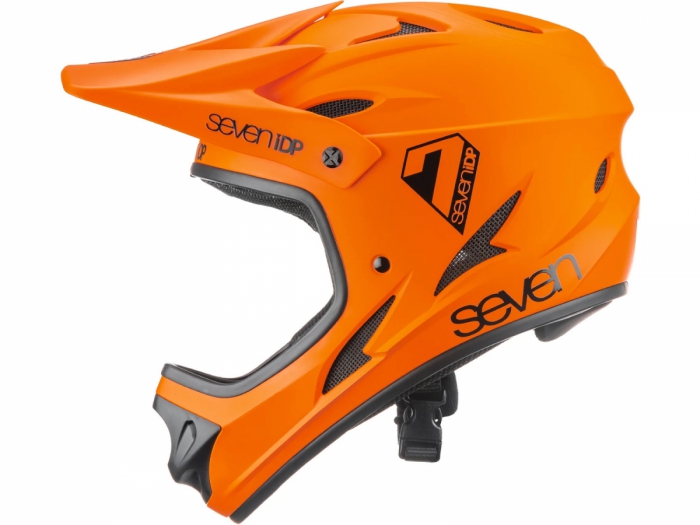 Kask rowerowy dziecięcy 7IDP M1 M pomarańczowy
