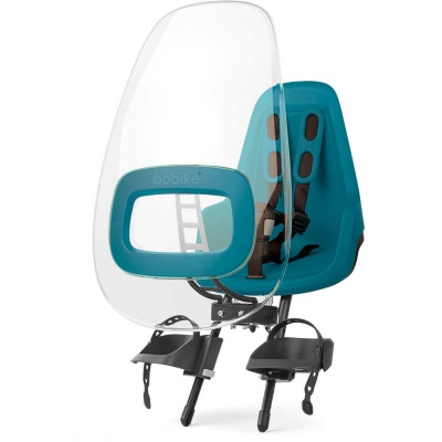 Szyba do fotelika rowerowego Bobike One+ niebieski