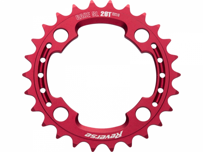 Tarcza REVERSE Race SL 2x10 80mm 26T Czerwony