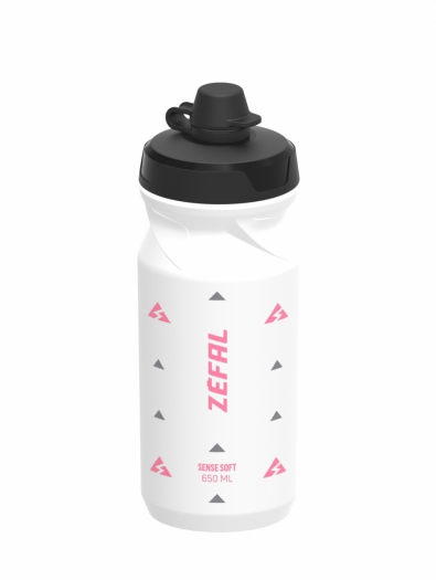 Bidon rowerowy Zefal Sense Soft white 0,65l