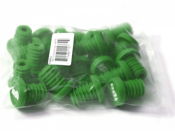 Zaślepki ODI BMX End Plug Zielony, 20szt
