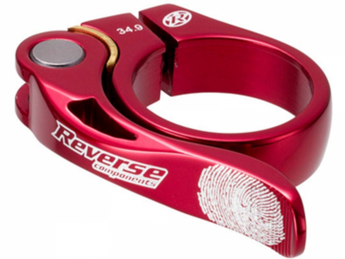 Zacisk sztycy REVERSE Long Life 34,9mm czerwony