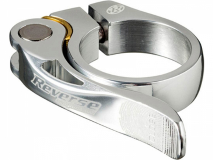 Zacisk sztycy REVERSE Long Life 34,9mm srebro - B