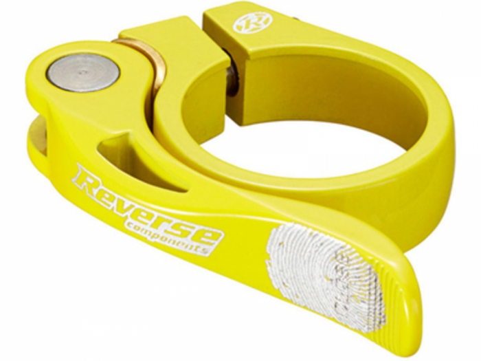 Zacisk sztycy REVERSE Long Life 34,9mm żółty 