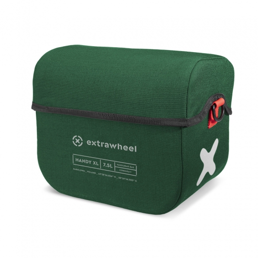 Torba na kierownicę Extrawheel Handy green XL 7,5