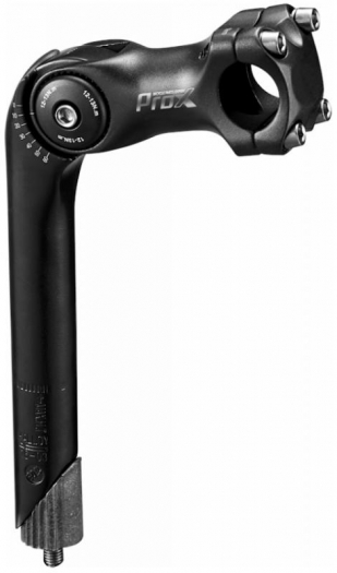 Wspornik kierownicy Prox Ahead City 25,4/100/180mm czarny