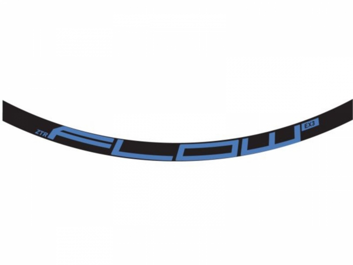 NAKLEJKA NOTUBES ZTR FLOW EX3 27.5 VINYL, BLUE 801C
